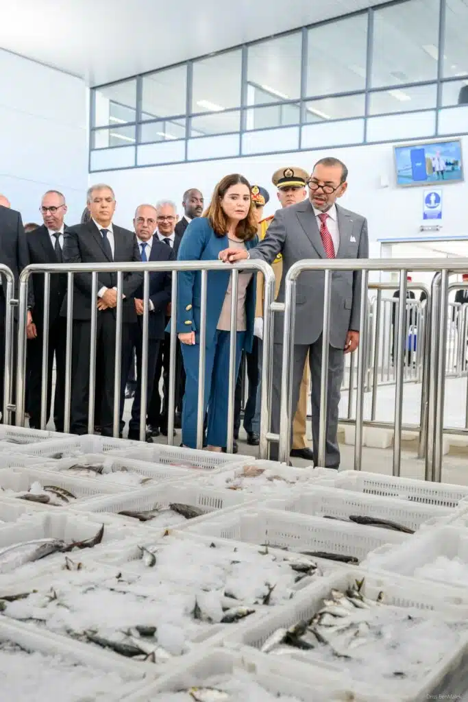 Le Roi Mohammed VI inaugure quatre projets du Complexe portuaire de Casablanca Le Roi Mohammed VI inaugure quatre projets du Complexe portuaire de Casablanca