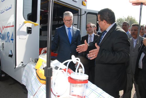 Maroc: 138 ambulances Smur en plus en 2015 Maroc: 138 ambulances Smur en plus en 2015