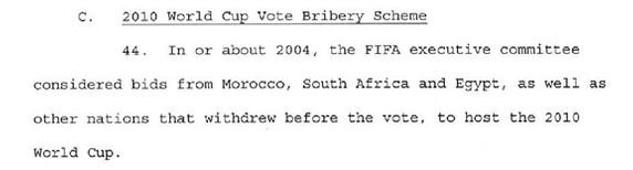 FIFA. Ce que les documents d'accusation américains disent du Maroc FIFA. Ce que les documents d'accusation américains disent du Maroc