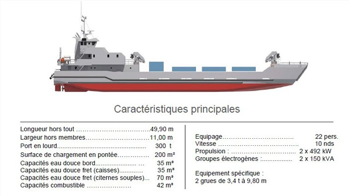 La Marine royale commande un navire de soutien logistique La Marine royale commande un navire de soutien logistique