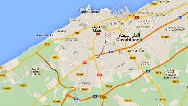 Un énorme chantier de circulation va être lancé à Casablanca Un énorme chantier de circulation va être lancé à Casablanca