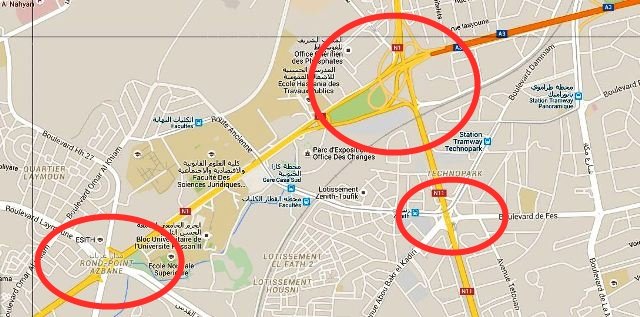 Un énorme chantier de circulation va être lancé à Casablanca Un énorme chantier de circulation va être lancé à Casablanca