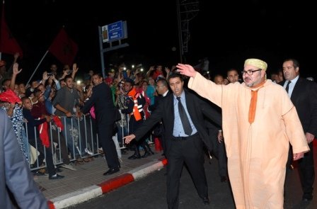 En photos et en vidéos: la visite royale à Laâyoune En photos et en vidéos: la visite royale à Laâyoune