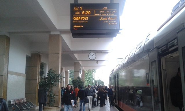 ONCF: retards et pagaille ce lundi matin dans les gares de Rabat ONCF: retards et pagaille ce lundi matin dans les gares de Rabat