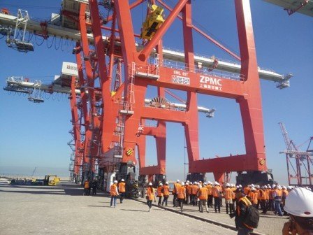 Marsa Maroc: le nouveau terminal à conteneurs achevé à 80% Marsa Maroc: le nouveau terminal à conteneurs achevé à 80%