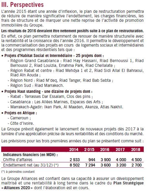 Alliances: la perte de l'exercice 2015 a atteint 1,8 milliard de DH Alliances: la perte de l'exercice 2015 a atteint 1,8 milliard de DH
