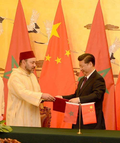 Signature du partenariat stratégique Maroc-Chine Signature du partenariat stratégique Maroc-Chine