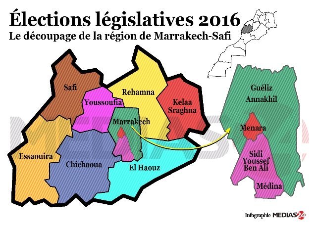 Législatives 2016. Simulation: le PAM largement en tête dans la région Marrakech-Safi Législatives 2016. Simulation: le PAM largement en tête dans la région Marrakech-Safi