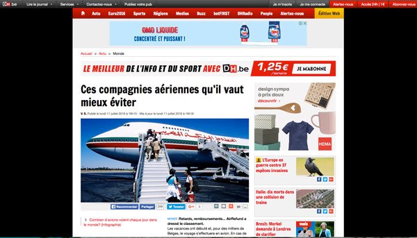 Royal Air Maroc champion mondial du refus d’embarquement selon un classement international Royal Air Maroc champion mondial du refus d’embarquement selon un classement international