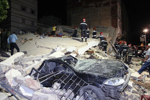 Effondrement d'immeuble à Casa: aucun espoir de retrouver de nouveaux survivants Effondrement d'immeuble à Casa: aucun espoir de retrouver de nouveaux survivants