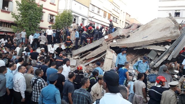 Effondrement d'immeuble à Casa: aucun espoir de retrouver de nouveaux survivants Effondrement d'immeuble à Casa: aucun espoir de retrouver de nouveaux survivants