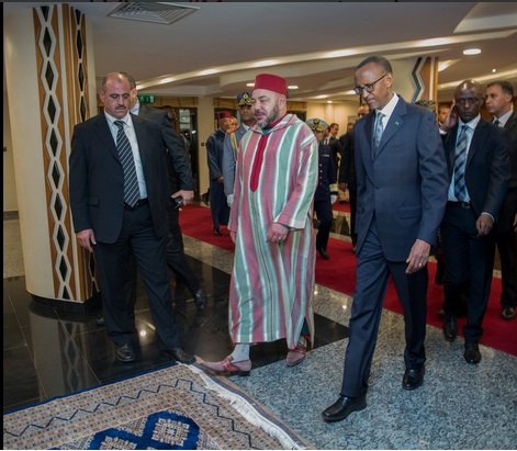 Les premières photos de l'arrivée du Roi au Rwanda Les premières photos de l'arrivée du Roi au Rwanda