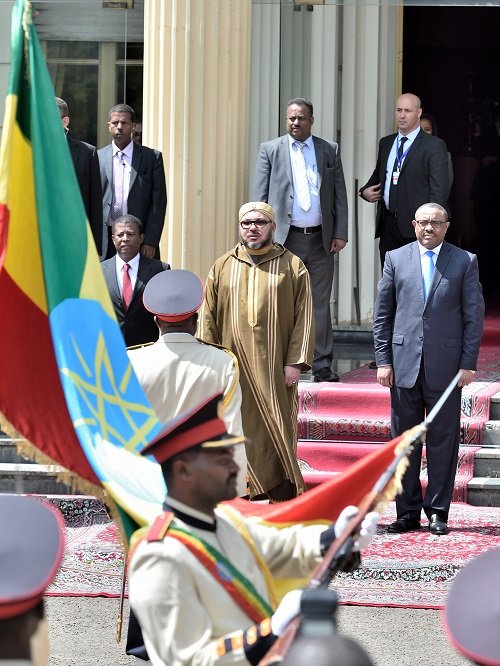 La visite du Roi en Ethiopie, en images La visite du Roi en Ethiopie, en images