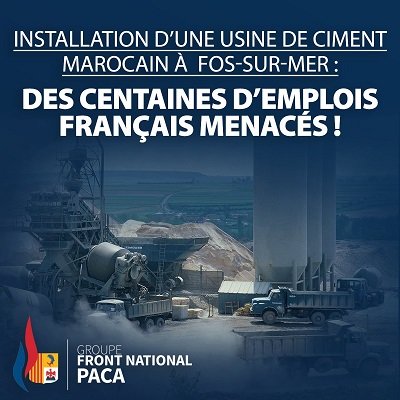 Cimenterie de Sefrioui à Marseille: le PS et le Front national s’y opposent Cimenterie de Sefrioui à Marseille: le PS et le Front national s’y opposent