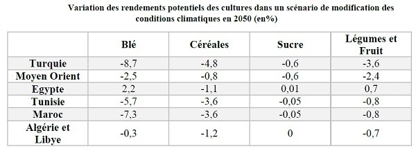 Changements climatiques: Le Maroc, pays le plus touché au sud de la Méditerranée Changements climatiques: Le Maroc, pays le plus touché au sud de la Méditerranée