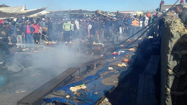 Explosion d'une bonbonne de gaz à Aïn Aouda: Un mort et 54 blessés Explosion d'une bonbonne de gaz à Aïn Aouda: Un mort et 54 blessés