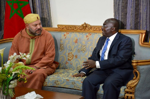 Le Roi Mohammed VI à Accra pour une visite officielle au Ghana Le Roi Mohammed VI à Accra pour une visite officielle au Ghana