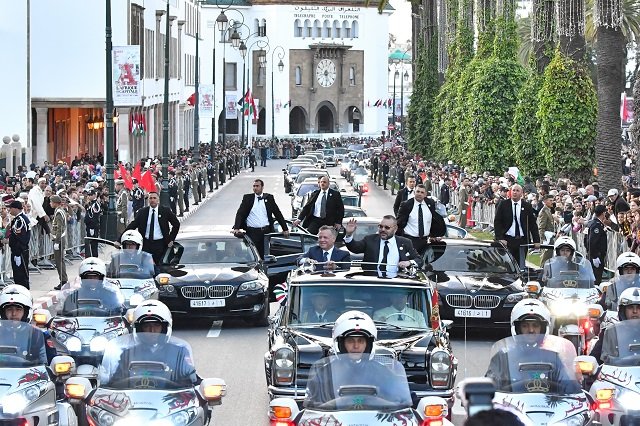 L'accueil du Roi Abdallah II en images (photos et vidéo) L'accueil du Roi Abdallah II en images (photos et vidéo)
