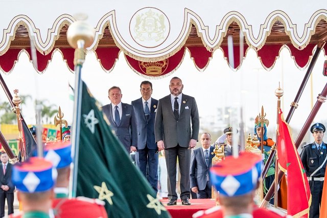 L'accueil du Roi Abdallah II en images (photos et vidéo) L'accueil du Roi Abdallah II en images (photos et vidéo)