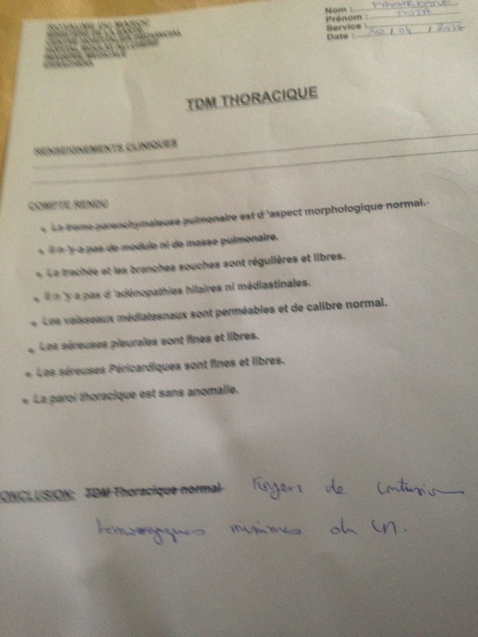 Décès tragique de la petite Idya: Le récit du père de la victime Décès tragique de la petite Idya: Le récit du père de la victime