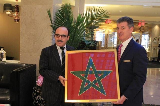 Ilyas El Omari à Washington pendant la manifestation d’Al Hoceima Ilyas El Omari à Washington pendant la manifestation d’Al Hoceima