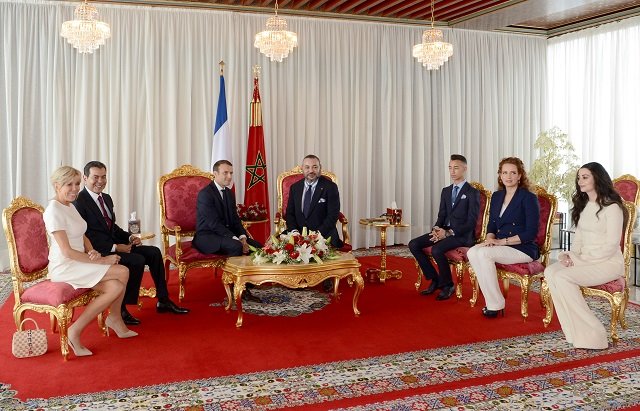 La visite d'Emmanuel Macron en images La visite d'Emmanuel Macron en images