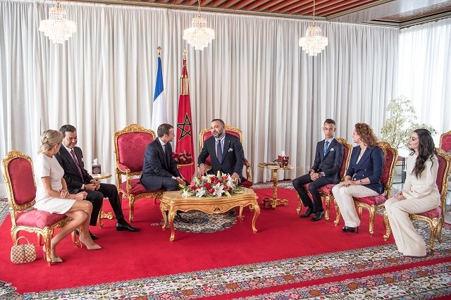 La visite d'Emmanuel Macron en images La visite d'Emmanuel Macron en images