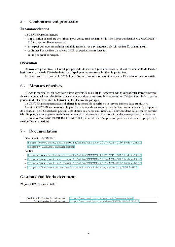 Cyberattaque mondiale: voici les conseils de l'Agence française de sécurité informatique Cyberattaque mondiale: voici les conseils de l'Agence française de sécurité informatique