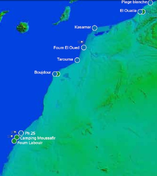 Environnement: voici la nouvelle carte des plages marocaines selon la qualité des eaux de baignade Environnement: voici la nouvelle carte des plages marocaines selon la qualité des eaux de baignade