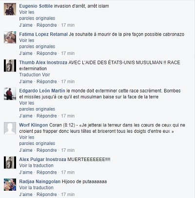 Le profil de Driss Oukabir inondé d'insultes avant d'être désactivé Le profil de Driss Oukabir inondé d'insultes avant d'être désactivé