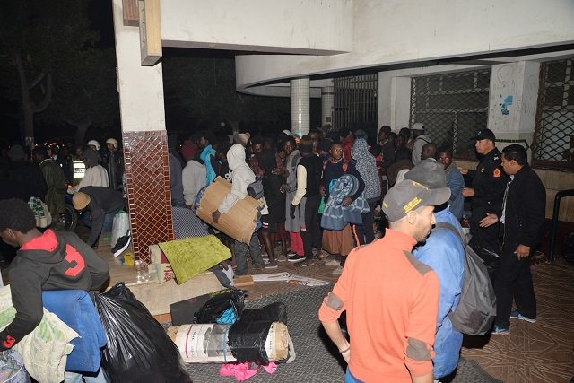Affrontements entre Marocains et migrants subsahariens à Casablanca Affrontements entre Marocains et migrants subsahariens à Casablanca