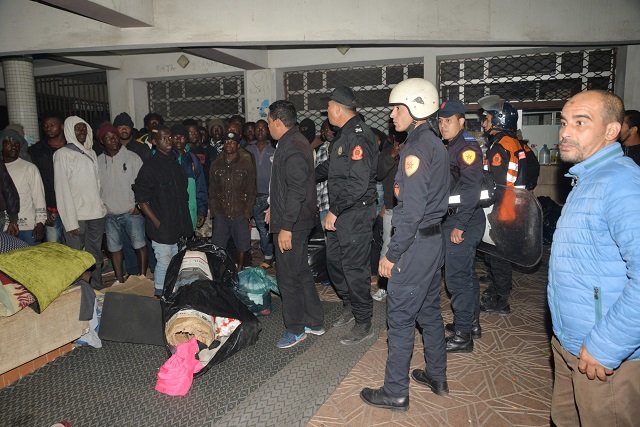 Affrontements entre Marocains et migrants subsahariens à Casablanca Affrontements entre Marocains et migrants subsahariens à Casablanca