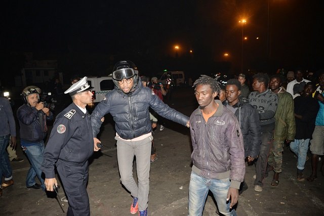 Affrontements entre Marocains et migrants subsahariens à Casablanca Affrontements entre Marocains et migrants subsahariens à Casablanca