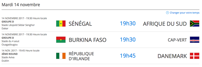 Russie 2018: la vente de billets commence le 16 novembre Russie 2018: la vente de billets commence le 16 novembre