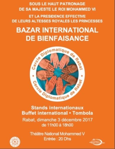 La Princesse Lalla Meryem a inauguré le Bazar de bienfaisance du Cercle diplomatique à Rabat La Princesse Lalla Meryem a inauguré le Bazar de bienfaisance du Cercle diplomatique à Rabat