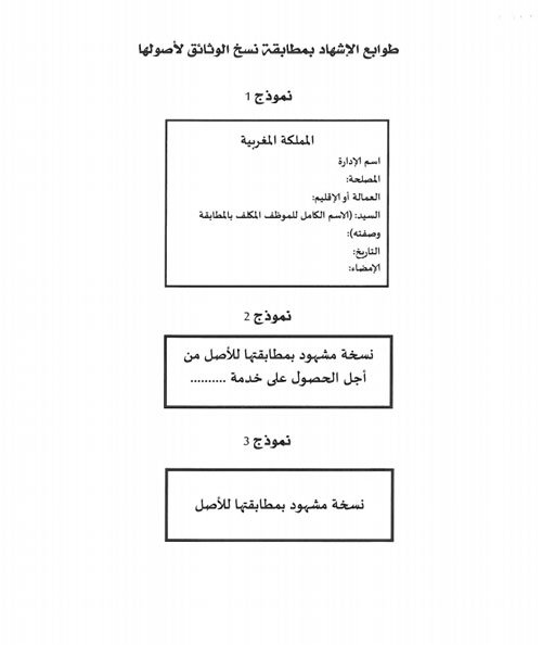 Une circulaire d'Elotmani sur la certification des copies par les administrations publiques Une circulaire d'Elotmani sur la certification des copies par les administrations publiques
