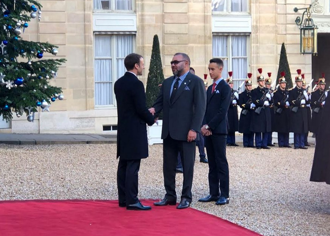 Le Roi Mohammed VI à Paris pour le “One Planet Summit” Le Roi Mohammed VI à Paris pour le “One Planet Summit”