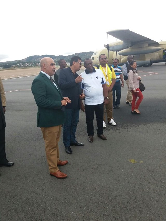 Arrivée à Antananarivo de l’aide humanitaire octroyée à Madagascar sur instructions royales Arrivée à Antananarivo de l’aide humanitaire octroyée à Madagascar sur instructions royales