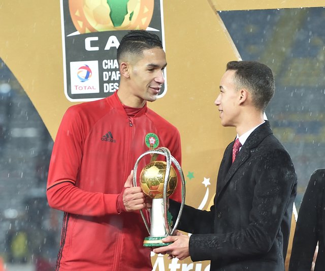 Le Prince Héritier Moulay El Hassan préside la finale du CHAN 2018 Le Prince Héritier Moulay El Hassan préside la finale du CHAN 2018