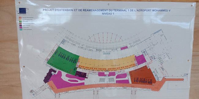 Voici à quoi ressemblera le nouveau terminal 1 de l'aéroport Mohammed V de Casablanca Voici à quoi ressemblera le nouveau terminal 1 de l'aéroport Mohammed V de Casablanca