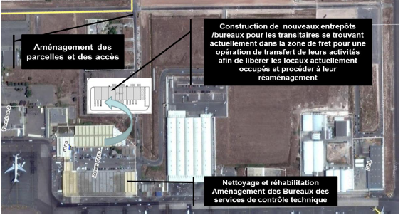 L'ONDA projette de développer la zone de fret de deux aéroports L'ONDA projette de développer la zone de fret de deux aéroports
