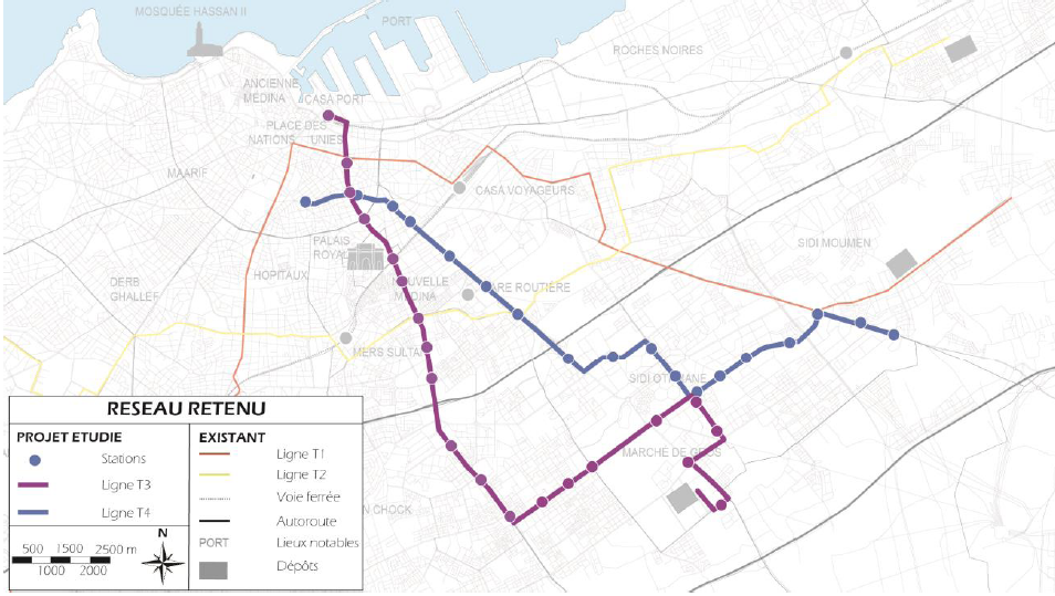 Tramway de Casablanca: tout ce qu'il faut savoir sur les lignes T3 et T4 Tramway de Casablanca: tout ce qu'il faut savoir sur les lignes T3 et T4