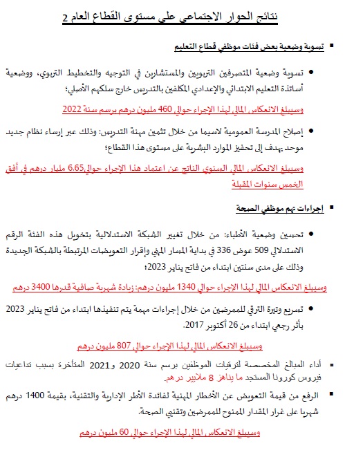 Dialogue social: l'accord a été signé ce samedi 30 avril 2022 (détails) Dialogue social: l'accord a été signé ce samedi 30 avril 2022 (détails)
