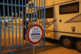 L’ouverture du point de passage de Bab Sebta bien accueillie à Fnideq et ses environs point de passage bab sebta 1