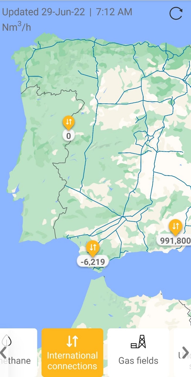 Le Maroc commence à recevoir le gaz naturel, le gazoduc avec l’Espagne est activé Le Maroc commence à recevoir le gaz naturel, le gazoduc avec l’Espagne est activé