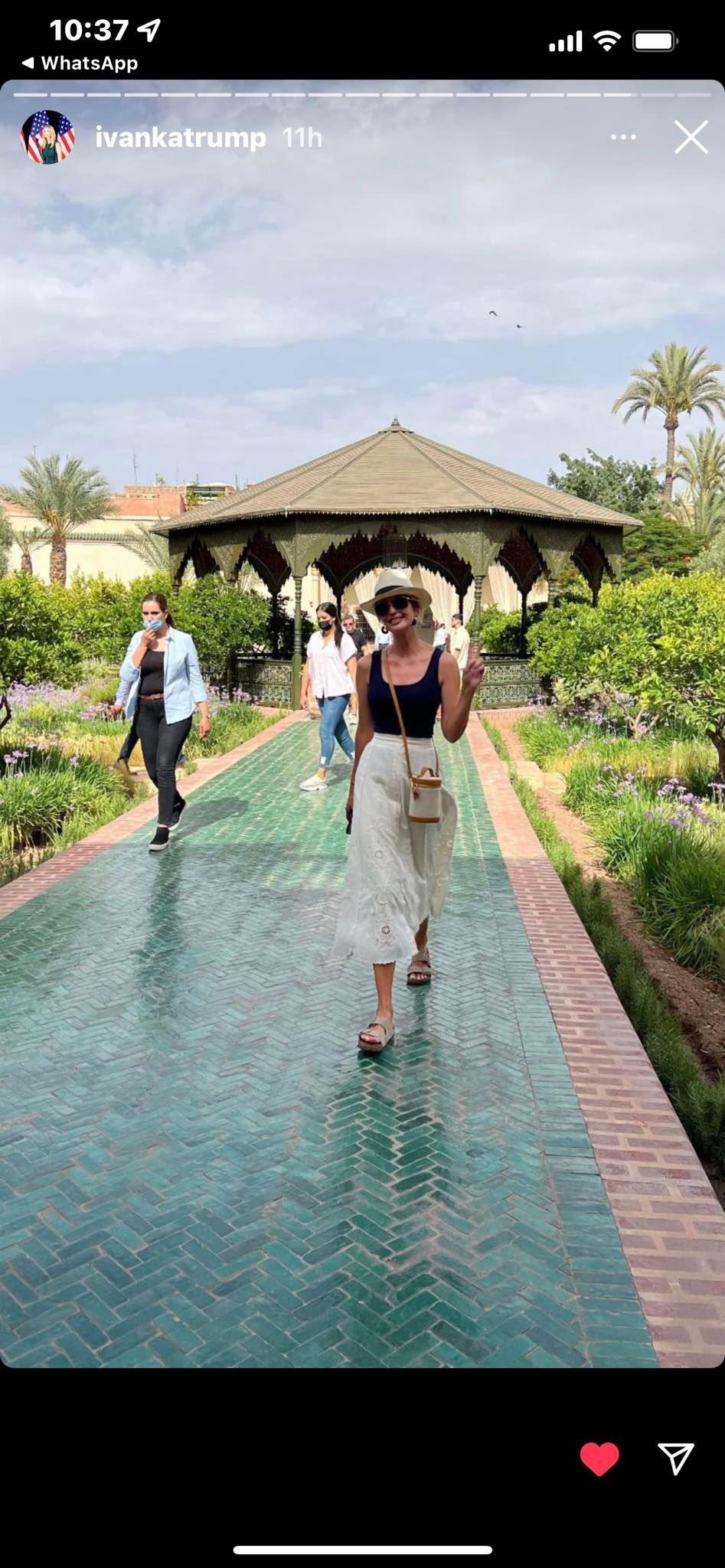De Tanger à Dakhla, Ivanka Trump fait le tour de cinq villes marocaines De Tanger à Dakhla, Ivanka Trump fait le tour de cinq villes marocaines