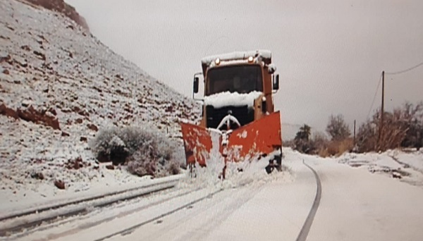 Intempéries et chutes de neige : instructions royales pour l'assistance aux populations touchées Intempéries et chutes de neige : instructions royales pour l'assistance aux populations touchées