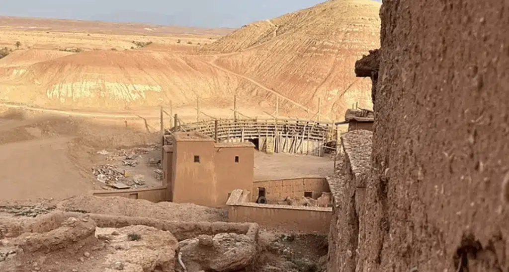 À Ouarzazate, le plateau de tournage de “Gladiator 2” commence à prendre forme À Ouarzazate, le plateau de tournage de “Gladiator 2” commence à prendre forme