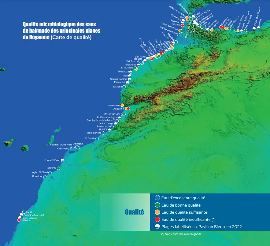 Plages. Qualité des eaux de baignade et du sable : le rapport 2023 a été dévoilé Plages. Qualité des eaux de baignade et du sable : le rapport 2023 a été dévoilé