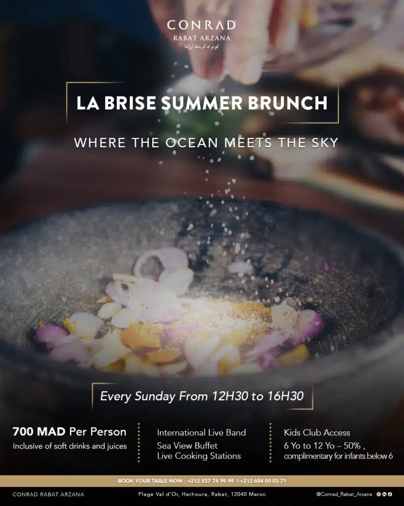 Le Conrad Rabat Arzana dévoile son offre Aïd al-Adha Le Conrad Rabat Arzana dévoile son offre Aïd al-Adha